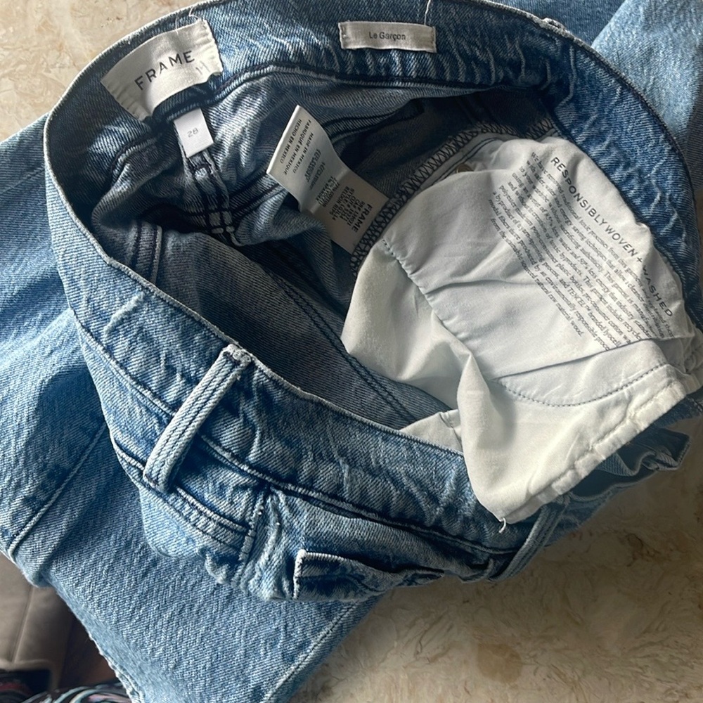 KanCan Collie High Rise Distressed Medium Wash Jeans Sz 15/31 - Picture 6 of 6